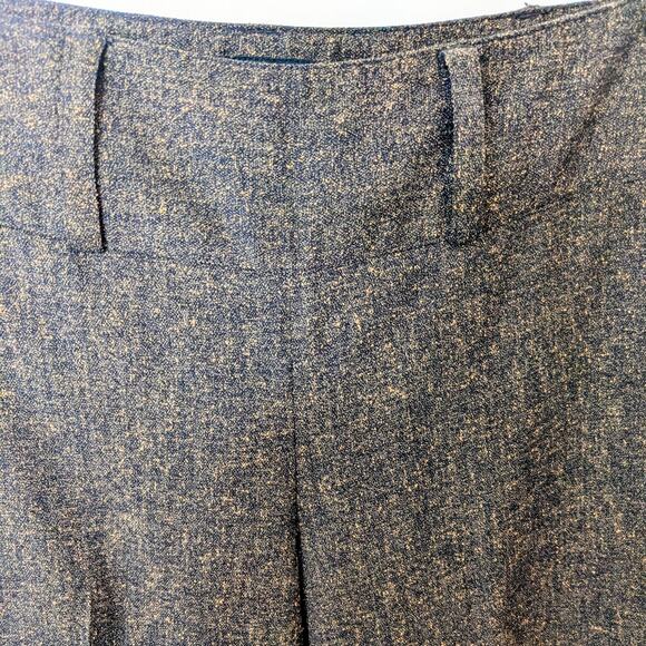 Sharagano Brown and Tan Tweed Slacks Women's Size 12 - Picture 4 of 6